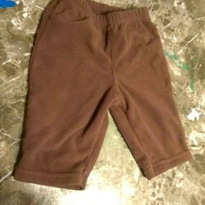 Brown baby pants
